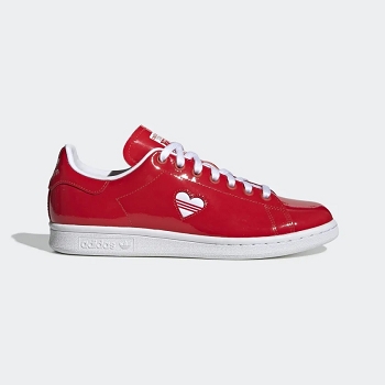adidas stan smith 2 Rouge femme