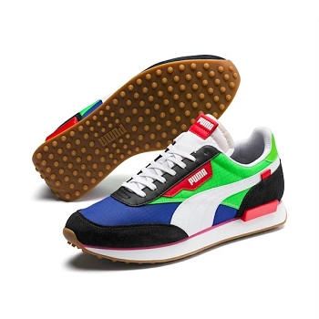 PUMA FUTURE RIDER PLAY ON 37114901<br>Bleu