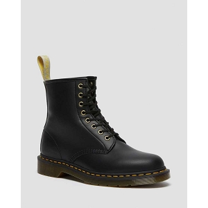 DOC MARTENS VEGAN 1460 BLACK FELIX RUB OFF<br>Noir