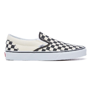 VANS CLASSIC SLIP ON BLK WHT CHCKERBOARD VN000EYEBWW1<br>Multicolore