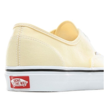 vans authentic jaune pale