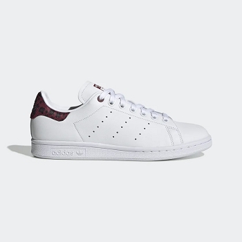 stan smith blanc bordeaux femme