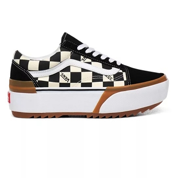 vans femme semelle marron