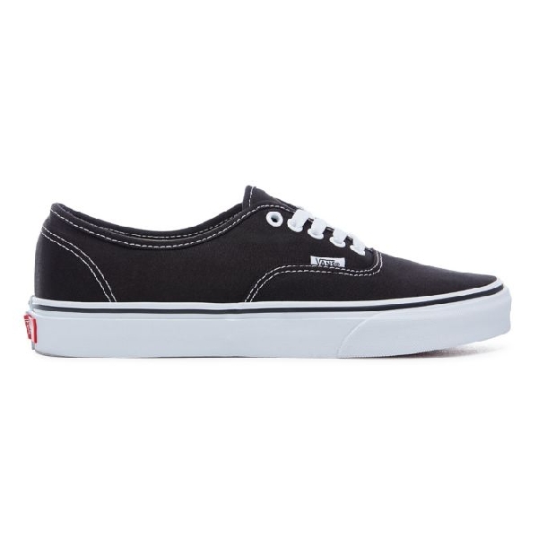 vans cuire noir