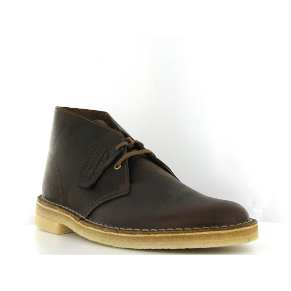 Clarks originals boots desert boot marron9688602_2
