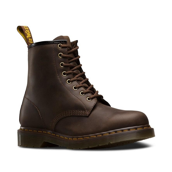 Doc martens famille 1460 gaucho crazy horse marronA073401_2