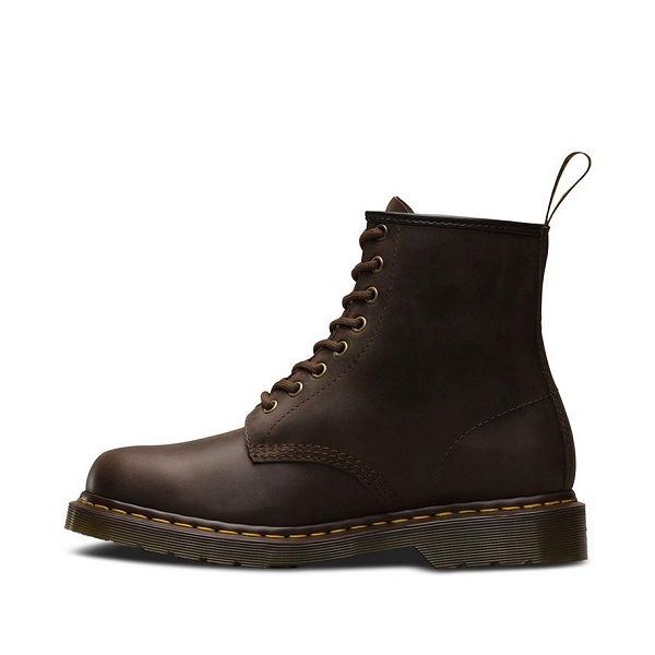 Doc martens boots 1460 gaucho crazy horse marronA073401_3