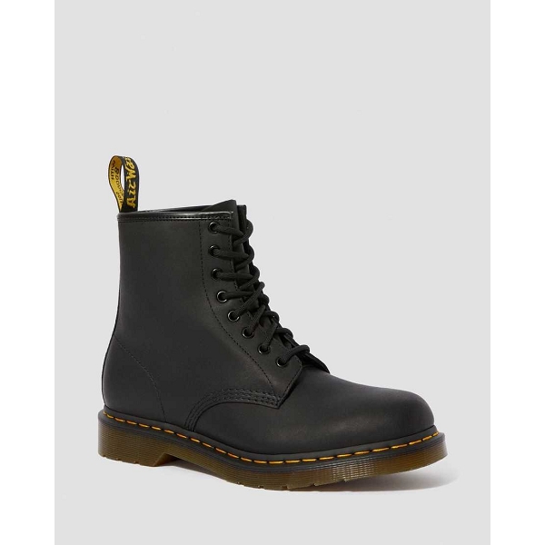 Doc martens derby 1460 black greasy 11822003 noirA073501_2