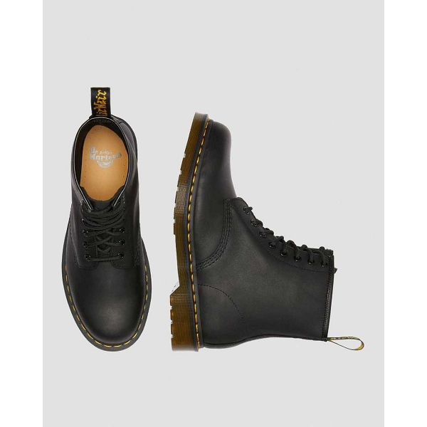 Doc martens derby 1460 black greasy noirA073501_6