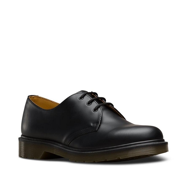 Doc martens derby 1461 pw black smooth noirA073601_2