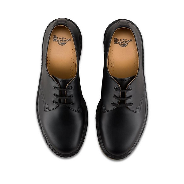 Doc martens derby 1461 pw black smooth noirA073601_6