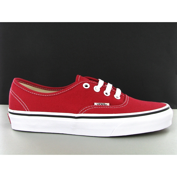 vans damier rouge et noir