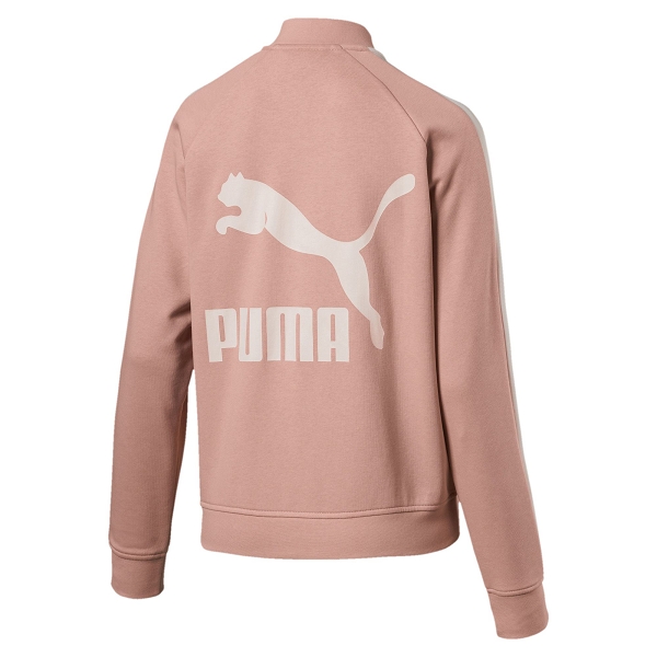 Puma  textile veste cl logo t 7 track roseA119201_2