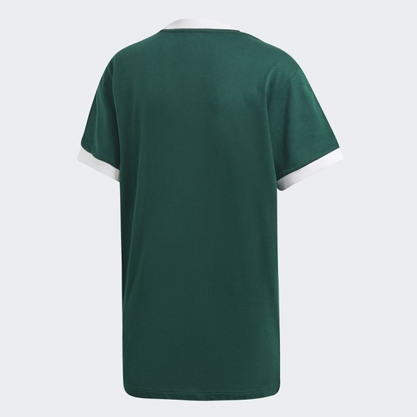Adidas textile tee shirt 3 stripes tee cgreen dv2590 vertA180901_4