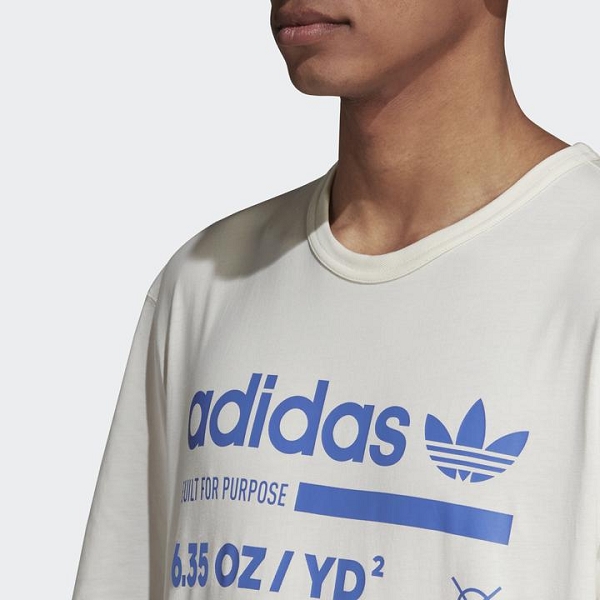 Adidas textile tee shirt kaval grp tee bleuA190702_5