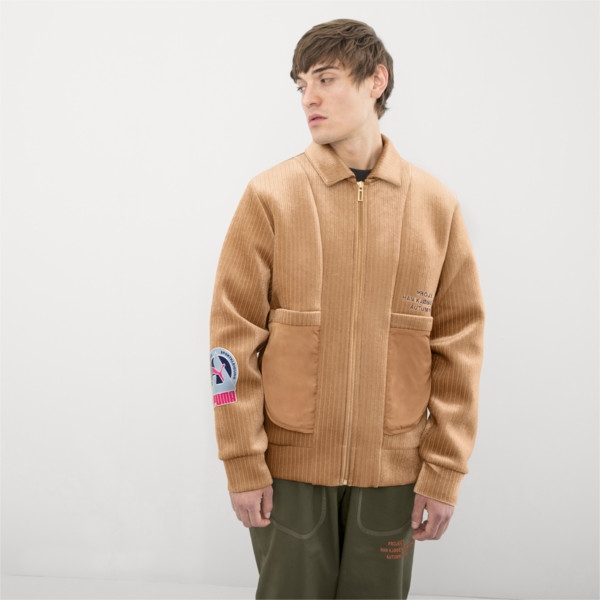 Puma  textile veste han bomber almond orA195201_3