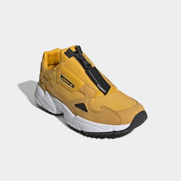 adidas falcon zip jaune