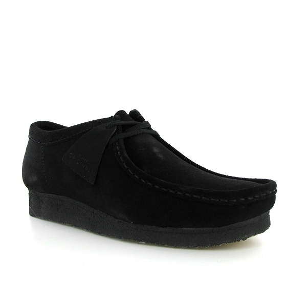 Clarks originals casual wallabee noirB003003_2