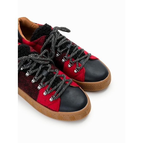 No name derby ginger sneaker rougeC204001_3