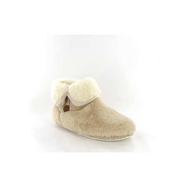 Chausse mouton fermees clemence 5 chaines beige