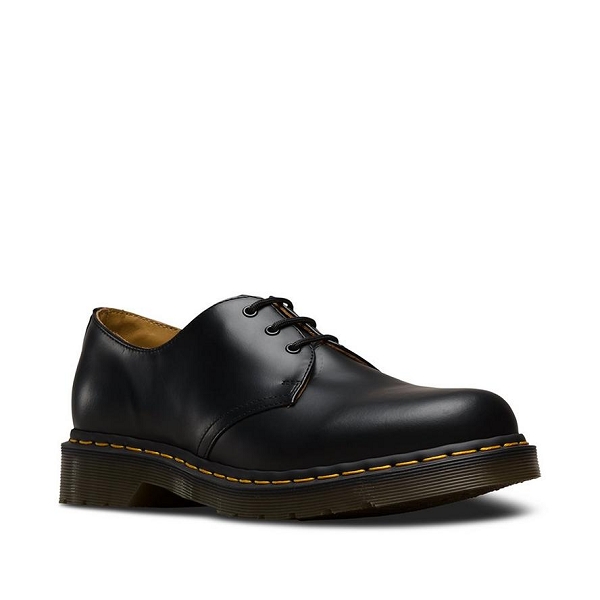 Doc martens derby 1461 black smooth noirD015501_2