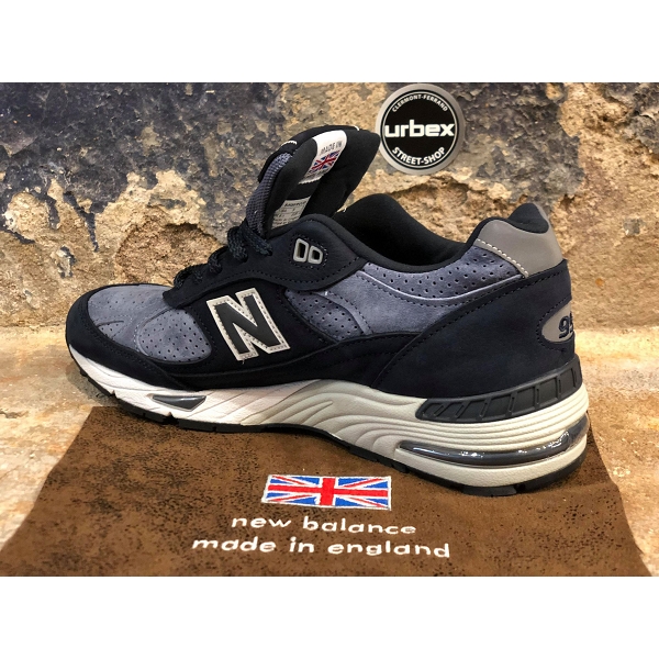 New balance uk usa sneakers m991 nvb bleuD026401_3
