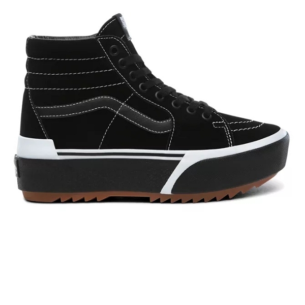Vans sneakers sk8 hi stacked black gum vn0a4btwlf91 noir