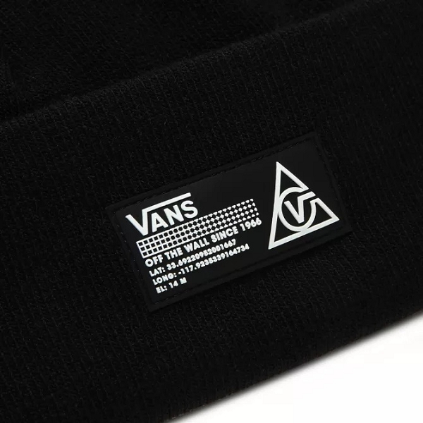 Vans textile bonnet mn supply cuff be black vn0a4sflblk1 noirD073501_2