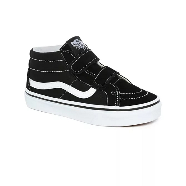 Vans sneakers sk8 reissue v black true white vn00018t6bt1 noirD074401_2