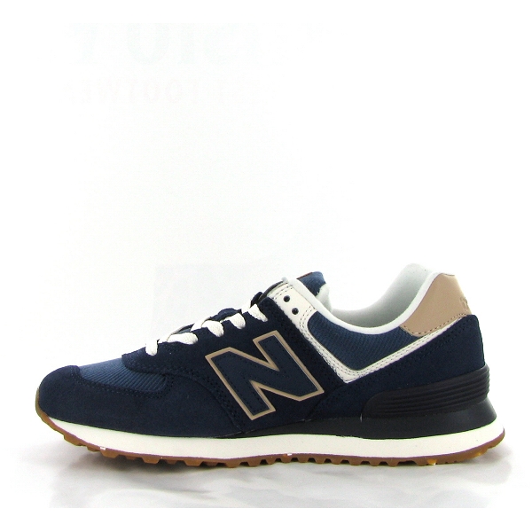 New balance sneakers wl574 so2 bleuD086801_3