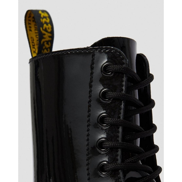 Doc martens bottines et boots 1490 black patent lamper 25277001 vernisE036001_3