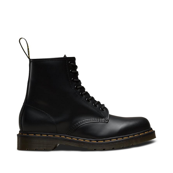Doc martens bottines et boots 1460 black smooth 11822006 noir