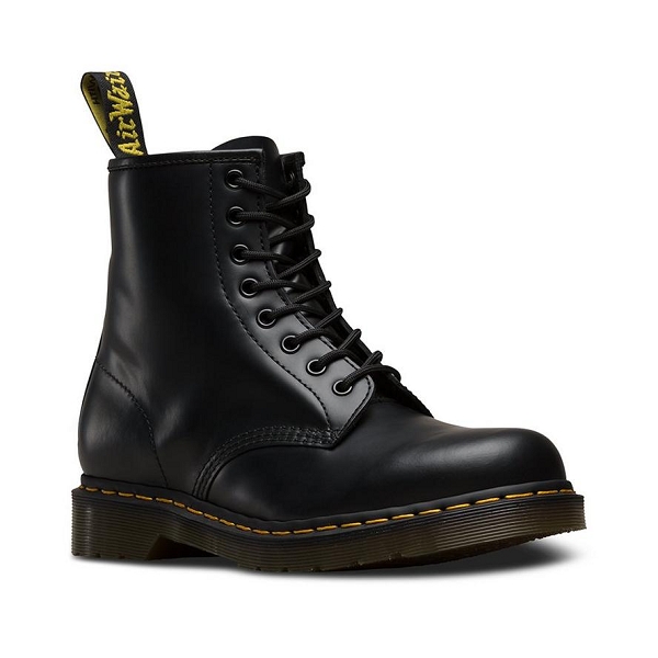 Doc martens bottines et boots 1460 black smooth noirE036201_2