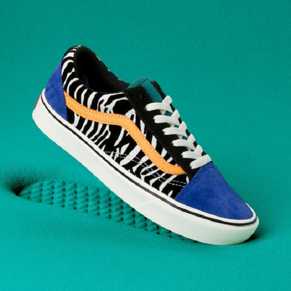Vans sneakers ua comfycush old skool zebra multicolore