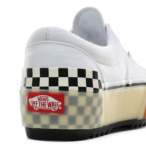 Vans sneakers era stacked white checkerboard blancE037101_4