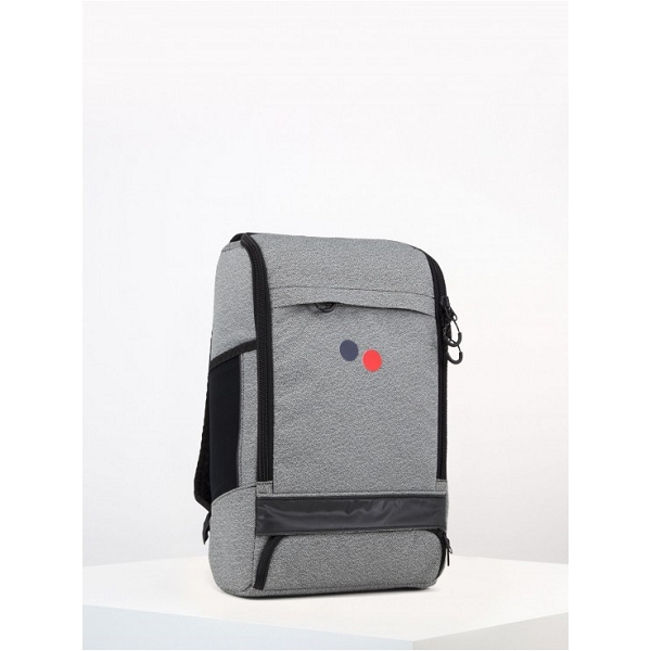 Pinqponq sac-a-dos cubik medium backpack vivid monochrome gris