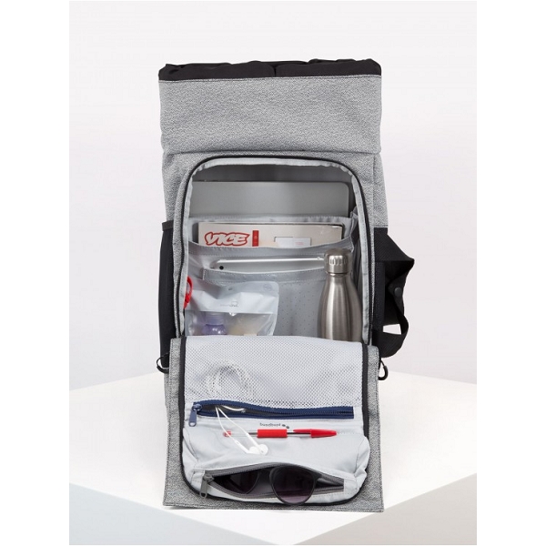 Pinqponq sac-a-dos blok medium backpack vivid monochrome grisE042201_3