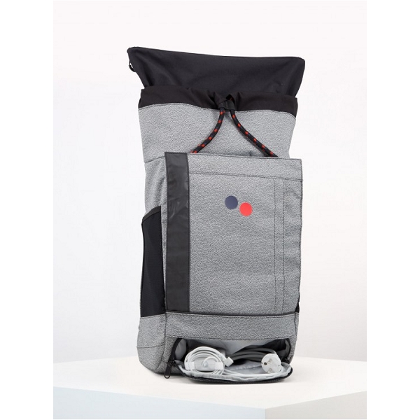Pinqponq sac-a-dos blok medium backpack vivid monochrome grisE042201_6