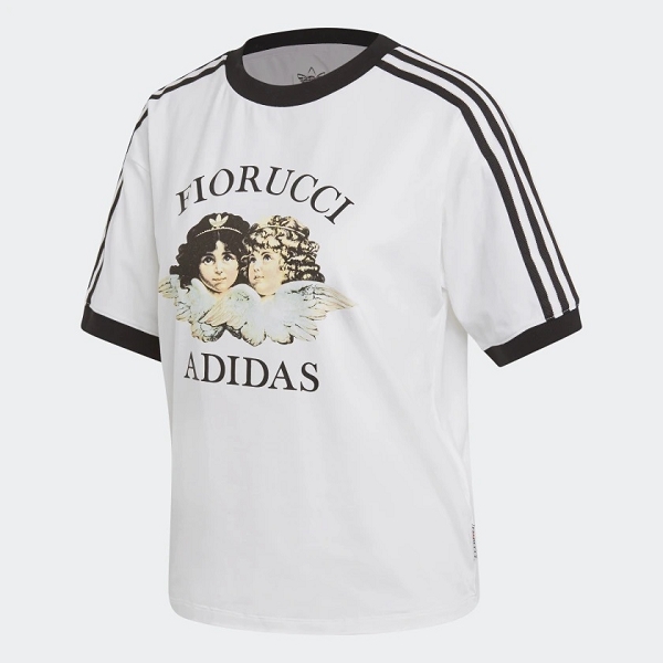Adidas textile tee shirt ed 8775 blanc