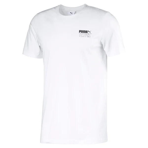 Puma  textile tee shirt puma x tetris tee white blanc