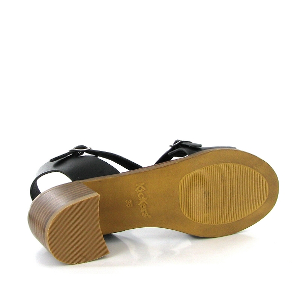 Kickers nu pieds et sandales volubilis noirE141601_4