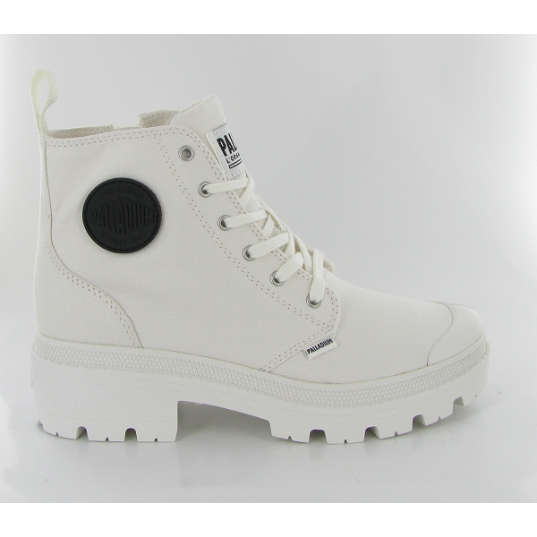 Palladium bottines et boots pl base twill blancE150602_2
