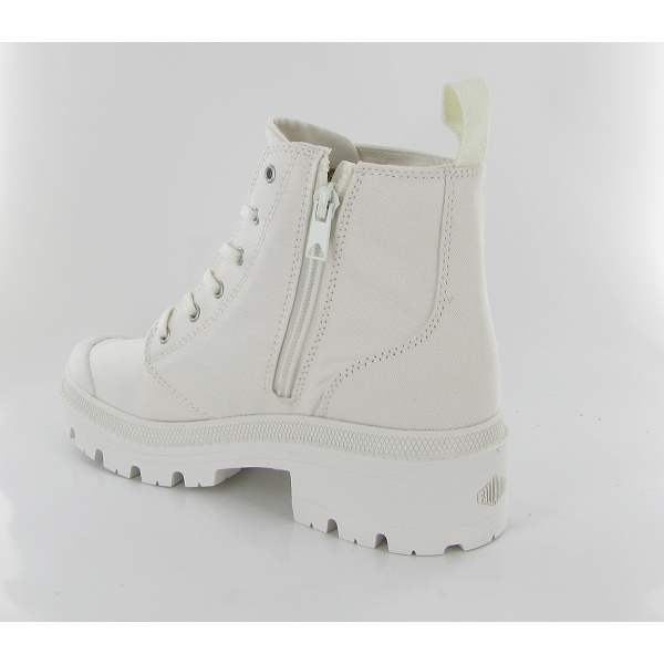 Palladium bottines et boots pl base twill blancE150602_3
