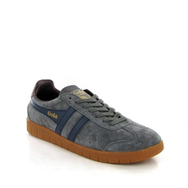 Gola sneakers hurricane suede cmb046 gris