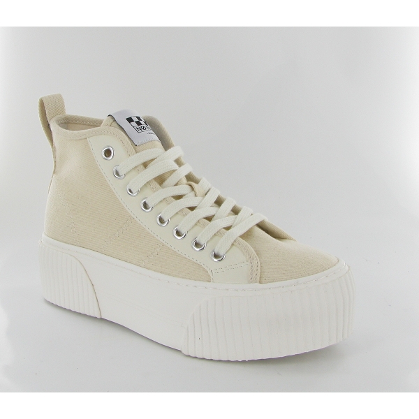 No name sneakers iron mid blanc