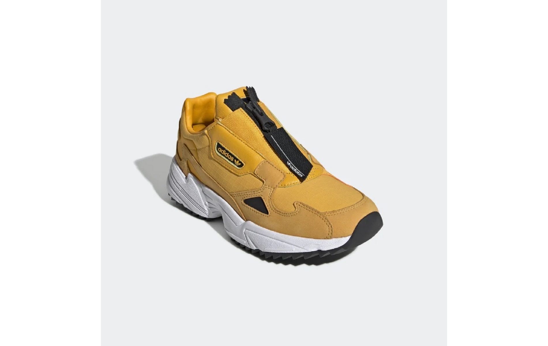 adidas falcon zip jaune