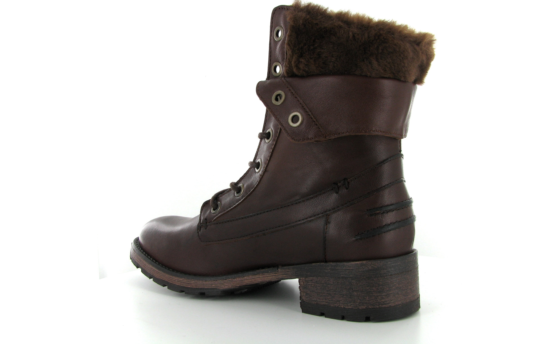 pataugas femme marron
