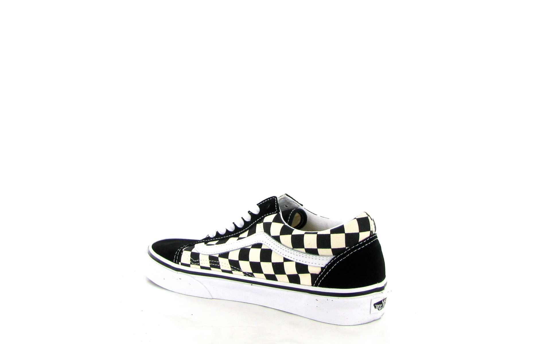 vans old skool a carreaux noir