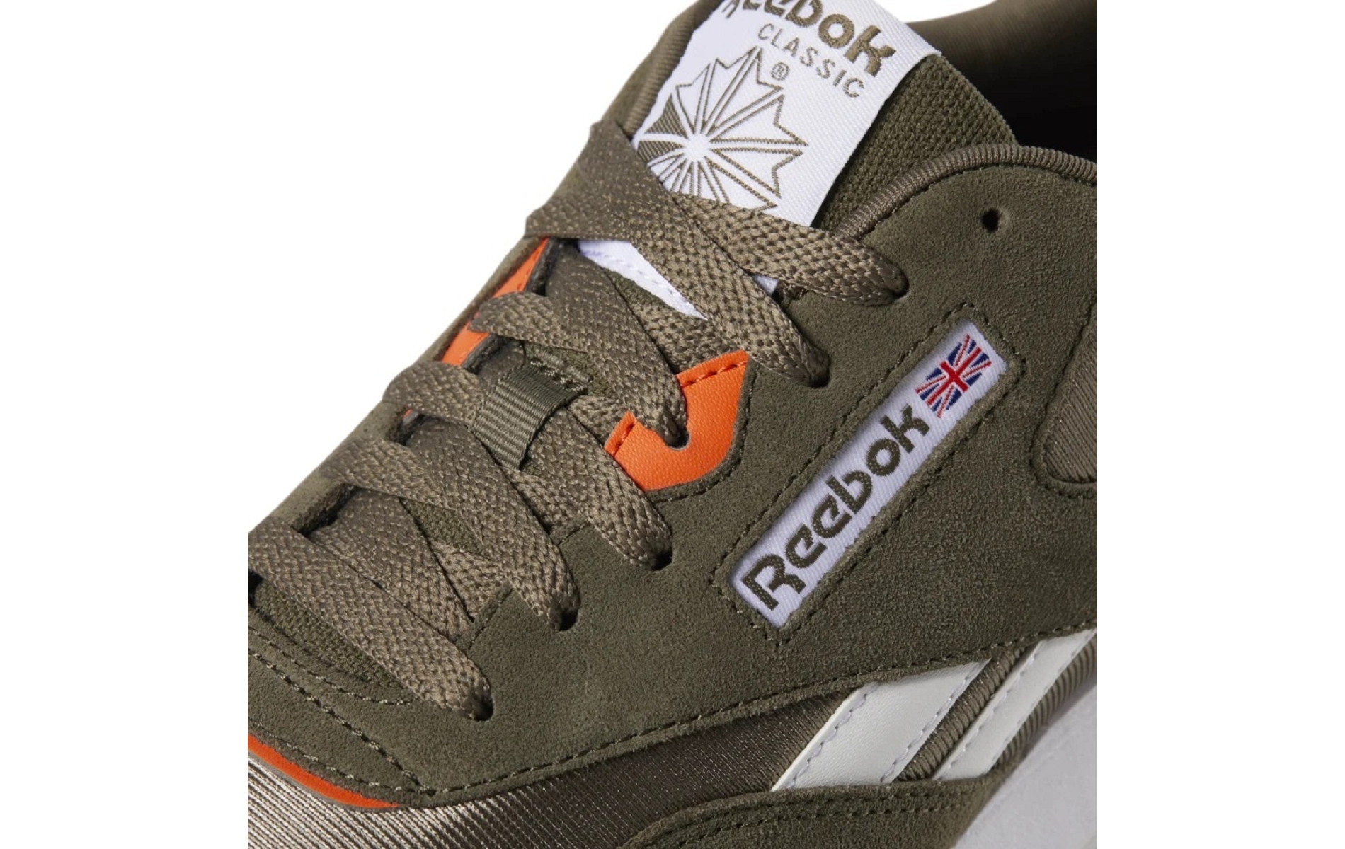 reebok classic nylon homme kaki