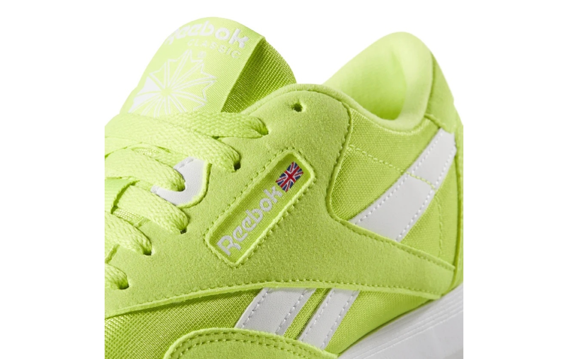 reebok classic nylon verte